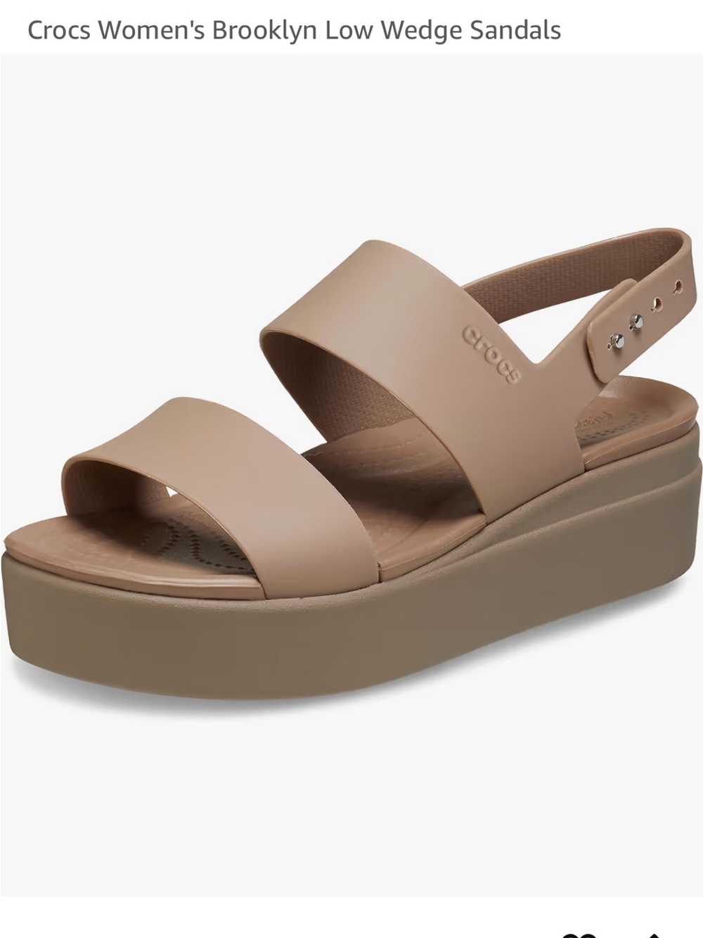 CROCS Women’s Brooklyn Sandals - Picture 8 of 10